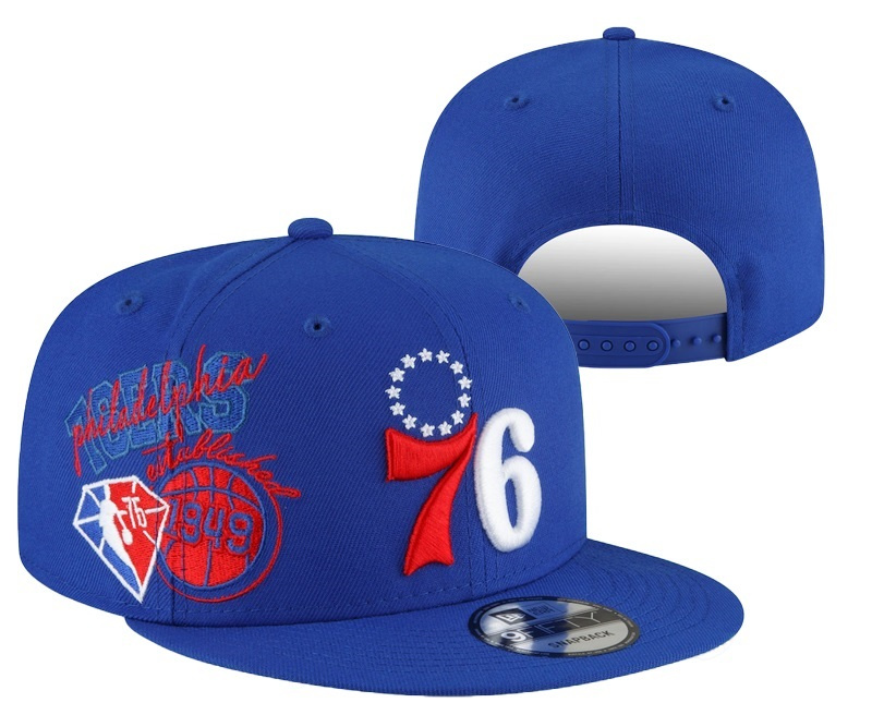 76ers Team Logo Blue 75th Anniversary Adjustable Hat YD,We sell and wholesale 76ers Team Logo Blue 75th Anniversary Adjustable Hat YD on line form chian!